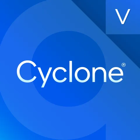 Cyclone V Product Badge