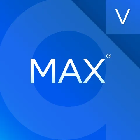 MAX V Product Badge